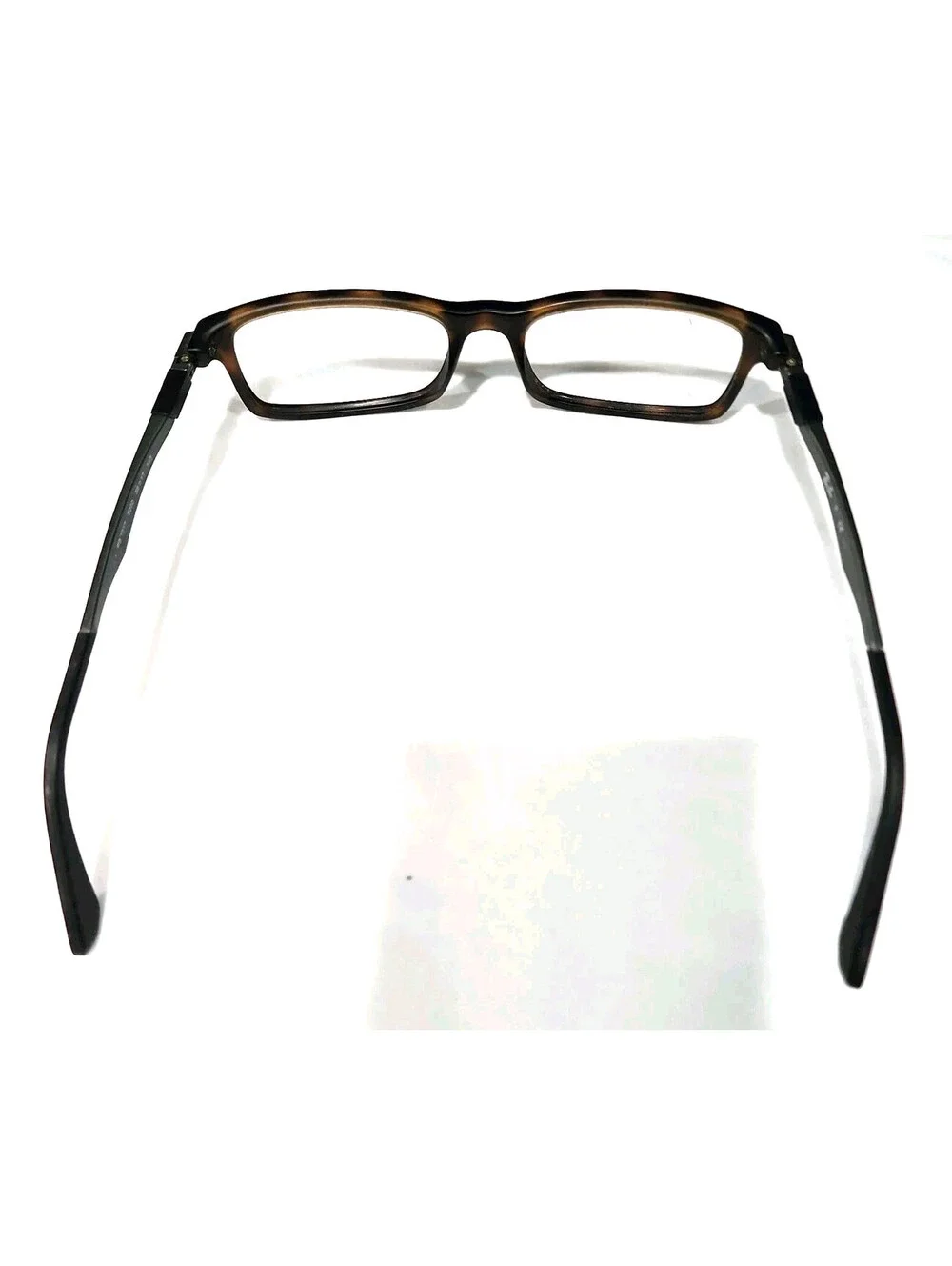 Ray Ban RB7017 5200 Parts Broken Tortoise Rectangle Eyeglasses 56-17 145